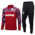 Miniatyrbild 1 av 3: 23-24 West Ham United Svart Långärmad Tröja för Barn röd red 14#