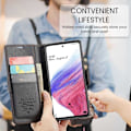 Pikkukuva 4 / 10: CaseMe Skin Pro -kotelo Samsung A53 5G:lle Black Svart
