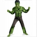 Miniatyrbild 4 av 5: Barn Marvel Avengers Kostym Hulk Ålder 3-8 Pojkar Kostym Mask Muskeldräkt Jul-c  (F M (Age 5-6 Years)