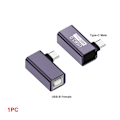 Miniatyrbild 1 av 10: USB-B till Typ-C Konverter MIDI Adapter USB-B TILL USB-C VINKEL USB-B to USB-C Elbow USB-B to USB-C Elbow