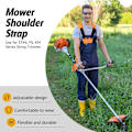 Miniatyrbilde 5 av 5: Röjskärssele, dobbel skulderrem, röjskärssele, for ryddesag, motorsag; for Stihl FS, KM Series String Trimmer