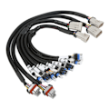 Miniatyrbilde 5 av 8: Flyttesett for tennspole ABS Høyytelses Varmeforsegling for SMALL BLOCK V8 LSX LS6 LS1{YD} 0.5