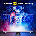 Miniatyrbilde 3 av 8: Android 13 TV-boks Wifi Mediaspiller Hjem for kontoret i soverommet 2G 16G