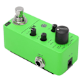 Miniatyrbilde 9 av 10: Elektrisk gitar effekpedal 11 typer klassiske effekter 1/4 tommers mono lydgrensesnitt mini modulasjonspedal