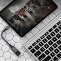Miniatyrbillede 3 af 6: Lightning til USB-A Kabeladapter Sort