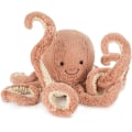 Miniatyrbild 4 av 4: Jellycat Odell Octopus Tentacles Gosedjur Mjuk Leksak - Liten - 40 cm