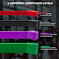 Miniatyrbild 2 av 6: Resistance Bands for Pull-Ups, Set of 4 Different Levels