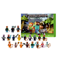 Miniatyrbillede 1 af 4: Minecraft Julekalender 2024, 24 stk/sæt Jule-nedtællings-Adventskalender, Julegave til børn 3 år og ældre