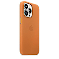 Miniatyrbillede 2 af 3: Læder telefonetui til iPhone 13 Pro Læderetui med Magsafe (FMY) Golden Brown
