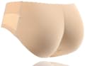 Push-Up underkläder - Rumplyftare - Shapewear - Trosor med vaddering - Beige - Storlek L