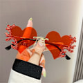 Pikkukuva 7 / 10: Flame Heart aurinkolasit PUNAINEN Red