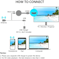 Miniatyrbilde 4 av 7: Trådløs Displayadapter, 1080P 2.4GHz for Android/IOS/Windows/Mac/Projektor
