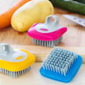 Miniatyrbild 4 av 6: 4-pack Grönsaksborste Potatisborste Grönsaksrengörare 4Pcs 4Pcs