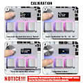 Miniatyrbillede 4 af 5: SayoDevice OSU O3C Rapid Trigger Hall Switches Magnetiske Lineære Switches Tastatur med Knob og Skærm Kopier Klip Genvej Makro Hotswap Mini Tastatur 3 key black