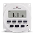Miniatyrbild 1 av 3: 15,98 tum LCD Digital Timer 12V DC 7 Programmerbar Tidbrytare TM618N-4[HK]
