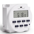 Miniatyrbild 3 av 3: 15,98 tum LCD Digital Timer 12V DC 7 Programmerbar Tidbrytare TM618N-4[HK]