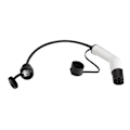 Miniatyrbillede 3 af 4: Type 2 til Schuko 16A EV-ladningsadapter - Hvid & Sort