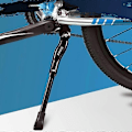 Miniatyrbillede 4 af 5: Cykelstøtte, Justerbar Stærk Cykelstøtte i Aluminiumlegering Kompatibel med 24-29 Tommers Cykler-WELLNGS
