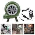 Pikkukuva 2 / 10: Tehokas BBQ-tuuletin Hiiliuunien Sytyttimeen BBQ-tuuletin, Savustusuunin Tuuletin Rautainen Sähkötuuletin AC100-240V 2900RPM Säädettävä 0.78 60W
