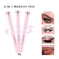 Miniatyrbillede 1 af 4: 4-i-1 makeup pen, eyeliner, øjenbrynsblyant, læbeblyant og highlighter