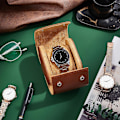 Miniatyrbild 4 av 5: Personlig klockbox, reseklockbox, bärbar förvaringsbox för armbandsklockor