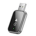 Pikkukuva 1 / 5: 2-in-1 Langaton CarPlay -sovitin iPhone/Androidille, Mini-kokoinen Langallisesta Langattomaan CarPlayhin Adapterilla C