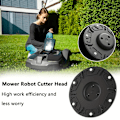 Miniatyrbillede 2 af 5: RSD-01 Til WORX / Landxcape / Kress / Einhell Plæneklipper ABS 6-Blads Skærer Drejeskive DCQW