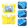 Miniatyrbild 5 av 5: Butterfly Samsung Galaxy Tab A7 Lite 8.7 T220/T225 2021 Case, Childproof, Eva Soft Foam Material, Thick Four Corners, Camera Protection, Shockproof Yellow