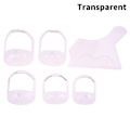 Miniatyrbilde 1 av 5: 5 ST. Rakmall Shaper Män Goatee Style Design Skägg Must Transparent