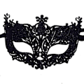 Pikkukuva 5 / 7: Luksus Venetian Masquerade Mask Naiset Tytöt Seksikäs Ketun Silmä Mask F Punainen ONESIZE Punainen Red ONESIZE