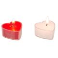 Miniatyrbilde 4 av 4: 8-pakning - Hjerteformede Varmelys / Lys til Valentinsdag Multicolor multifärg