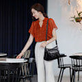 Miniatyrbild 4 av 7: Fashion Multi-Layer Large Capacity Single Shoulder Bag