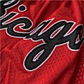 Pikkukuva 3 / 6: NBA Chicago Bulls -shortsit, kirjailtu, urheilu, koripallo, punaiset Red M