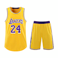 Miniatyrbilde 1 av 2: #24 Kobe Bryant Basketballsett Lakers Ungdomstrøye Children (110-120cm)