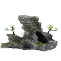 Miniatyrbillede 4 af 6: Simuleret Harpiks Stenformation Akvarium Dekoration