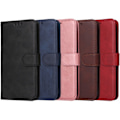 Miniatyrbillede 1 af 9: SKALO Xiaomi Redmi 14C PU-Læder Pung Etui - Flere farver Red Röd
