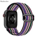 Miniatyrbilde 1 av 9: Nylonrem for Apple Watch Multicolor 42/44mm