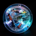 Miniatyrbillede 4 af 5: Poollamper Flydende LED-lampe med 7 Farveblinkende Badekar Lampe