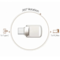 Miniatyrbild 4 av 5: Mini Type C Ultra Dubbel USB Flash Drive USB 3.0 & Type C-minne