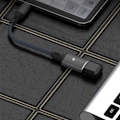 Miniatyrbillede 4 af 6: Lightning til USB-A Kabeladapter Sort