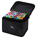 Miniatyrbillede 4 af 9: 80 stk. - Tusser med etui - Dobbeltsidet - Penne Multicolor multifärg
