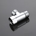 Miniatyrbilde 2 av 5: G1/2\" Messing 3-veis Omleder - Universal Dusj T-adapter - Dusj
