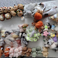 Miniatyrbillede 4 af 10: Jellycat plysdyr serie capybara plysdukke dukke plyslegetøj grossist 15cm hamburger