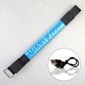 Miniatyrbilde 7 av 7: Ladesikker Refleks - LED Armbånd / Refleksbånd som Lyser Blått Blue Blå