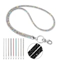 Miniatyrbilde 4 av 10: Rhinestone Telefon Lanyard Krystallkjede Stropper AB AB AB AB