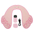 Electric Hip Trainer Remote Control Butt Muscle Stimulator Rechargeable Lifting Buttocks Toner Light Pink