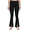 Pikkukuva 3 / 4: Mustat Bootcut-leggingsit taskuilla ja halkioilla, musta Black s