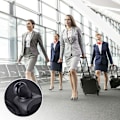 Miniatyrbillede 5 af 5: Bagagebyte Spinner Hjul Kuffert Reservedele Slidstærkt gummi lydløse hjul (sort)(2 stk)