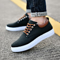 Miniatyrbilde 1 av 3: Canvas Sneakers Koreansk Stil Herre Allsidige Casual Sko Trendy Oversize Sneakers For Menn Svart Black Black 41