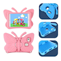 Miniatyrbild 5 av 5: Butterfly Samsung Galaxy Tab A7 Lite 8.7 T220/T225 2021 Case, Childproof, Eva Soft Foam Material, Thick Four Corners, Camera Protection, Shockproof Pink